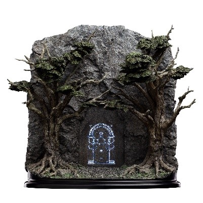 Der Herr der Ringe - Die Türen von Durin Diorama mit Leuchtfunktion